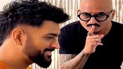 MS Dhoni : कॅप्टन कूल Mahendra Singh Dhoni चा नवा लूक, हटके हेअर स्टाईलमुळे सोशल मीडियावर चर्चा