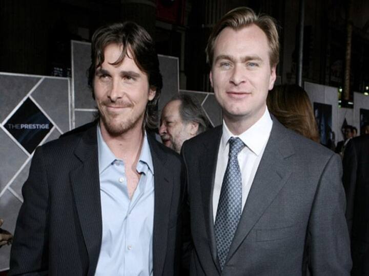 பேட்மேன் பட நாயகனுடன் கிறிஸ்டோபர் நோலன்