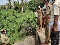 ஜோலார்பேட்டை அருகே கொடூரம் , பெட்ரோல் ஊற்றி எரிந்த  நிலையில் பெண்ணின் உடல் கண்டெடுப்பு