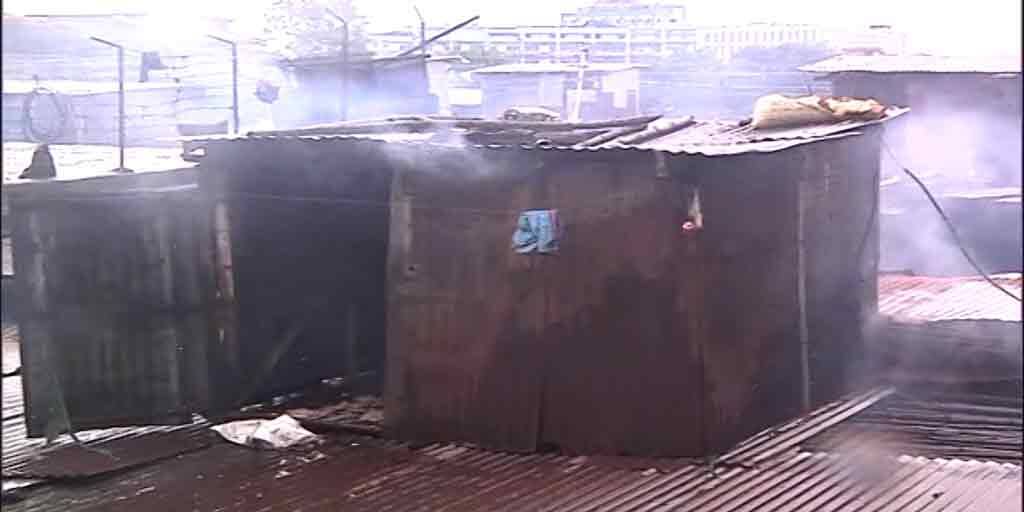 Utladanga kanal street fire, two godown ভোরে উল্টোডাঙার ডালপট্টিতে আগুন, ভষ্মীভূত দুটি গুদাম