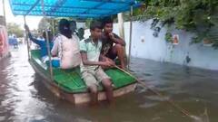 Belur Waterlogging: বেলুড়ে ৫৫ নম্বর ওয়ার্ডে নামল নৌকা