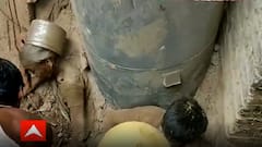 UP: ભારે વરસાદના કારણે મકાન થયું ધરાશાયી, છાતી સુધી દટાયા મા-દીકરો, લોકોએ આ રીતે બચાવ્યા