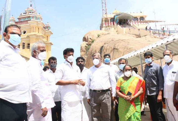 Trichy |  திருச்சி மலைக்கோட்டைக்கு ரோப்கார் வசதி.. எதிர்பார்ப்பில் மக்கள்!