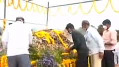 सांगोल्यात ज्येष्ठ नेते Ganpatrao Deshmukh यांच्या पार्थिवावर अंत्यसंस्कार, ध्येयनिष्ठ पर्व संपलं