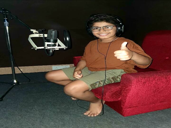 actor Arun Vijay's son Arnav starts dubbing for his debut film முதல் படத்திற்கு டப்பிங் பேசிய மகன் - மகிழ்ச்சியுடன் பதிவிட்ட தந்தை அருண் விஜய்