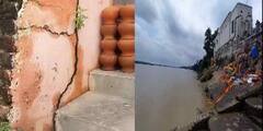 Hooghly: নদী ভাঙনে শ্রীরামপুরে ভেঙে পড়ল শ্মশানঘাটের শিবমন্দির, পড়ার আশঙ্কায় বৈদ্যুতিক চুল্লিও