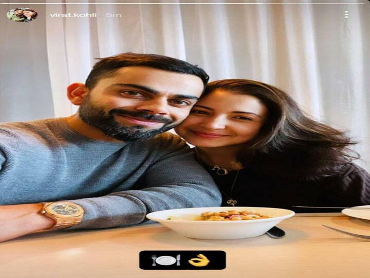 Virat Kohli ने शेयर की Anushka Sharma के साथ लंच डेट की फोटो, नहीं दिखाई दी बेटी Vamika
