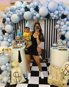 PICS: Hardik Pandya's Wife Natasa Hosts Boss Baby-Themed Party To Celebrate Son's First Birthday