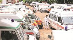 UP Ambulance Strike: अनट्रेंड ड्राइवरों से मरीजों की जान खतरे में, स्ट्रेचर तक नहीं खोल पा रहे हैं