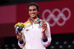 PV Sindhu Match Photos: టోక్యో ఒలింపిక్స్‌లో కాంస్యాన్ని ముద్దాడిన తెలుగు తేజం పీవీ సింధు