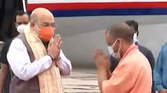 Mission UP: Amit Shah reaches Lucknow, visuals from airport