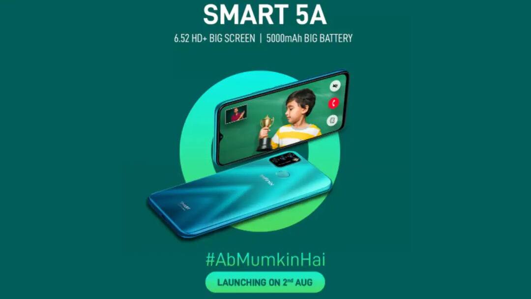 Infinix Smart 5A: ఇన్ఫీనిక్స్ నుంచి స్మార్ట్ 5ఏ ఫోన్.. లాంచ్ ఎప్పుడంటే? Infinix Smart 5A to Launch in India on August 2, Specifications Teased Infinix Smart 5A: ఇన్ఫీనిక్స్ నుంచి స్మార్ట్ 5ఏ ఫోన్.. లాంచ్ ఎప్పుడంటే?