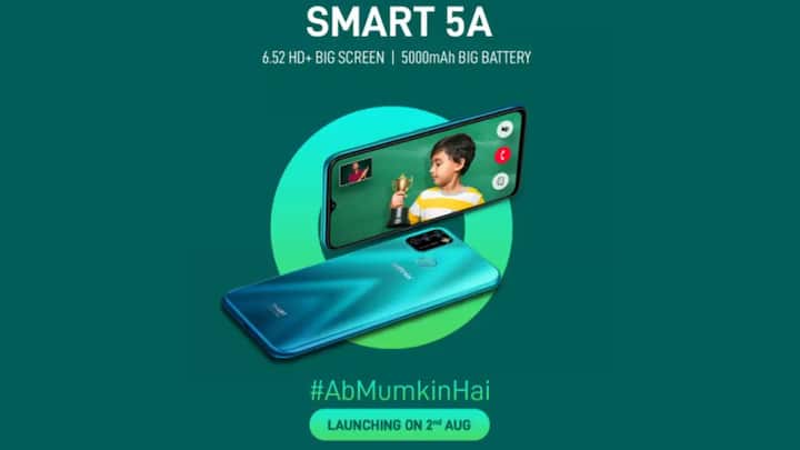 Infinix Smart 5A to Launch in India on August 2, Specifications Teased Infinix Smart 5A: ఇన్‌ఫీనిక్స్ నుంచి స్మార్ట్ 5ఏ ఫోన్.. లాంచ్ ఎప్పుడంటే?