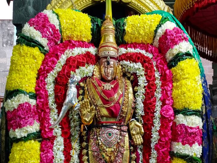 சிறப்பு அலங்காரத்தில் பராசக்தி அம்மன் எழுந்தருளல்