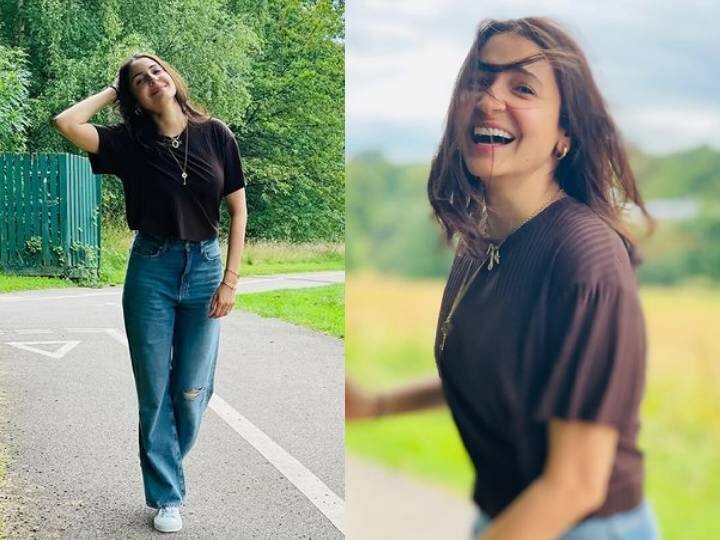 Anushka Sharma photos from London actress looking beutifull In Pics: अनुष्का शर्मा लंदन में कर रही हैं खूब मस्ती, शेयर की संडे मॉर्निंग वाली खूबसूरत तस्वीरें