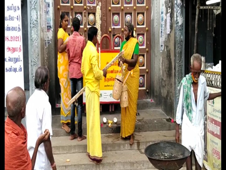 காஞ்சிபுரம் : அதிகாலையில் கோவில் முன் குவிந்த பக்தர்கள் : முருகர் கோவில்களில் தரிசனம் ரத்து..!