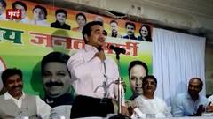 Nitesh Rane : नितेश राणेंनी केली मंत्री आदित्य ठाकरेंची नक्कल, नाव न घेता केली जोरदार टीका