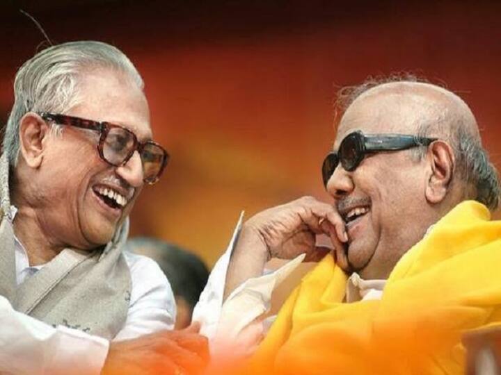 மறைந்த முதல்வர் கருணாநிதியும், மறைந்த முன்னாள் அமைச்சர் பேராசிரியர் அன்பழகனும் 50 ஆண்டுகாலமாக மிகவும் நெருங்கிய நண்பர்களாக திகழ்ந்தனர்.