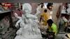 Ganeshotsav 2021 : गणेशोत्सवावर यंदाही कोरोनाचं विघ्न, गणेशमूर्तींकडे ग्राहकांची पाठ