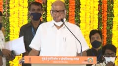 BDD Chawl: मंत्री जितेंद्र आव्हाड आणि मुख्यमंत्री उद्धव ठाकरेंमुळे प्रकल्प मार्गी लागला:Sharad Pawar