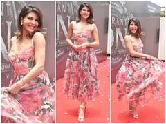 સલમાનની આ હૉટ એક્ટ્રેસે પહેર્યો સાડા ત્રણ લાખનો ડ્રેસ, તસવીરો વાયરલ થતાં લોકો ચોંક્યા, જુઓ ફ્લૉરલ ડ્રેસની ઝલક.....
