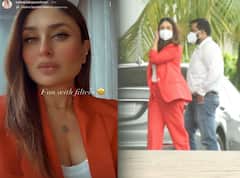 लेडी बॉस अवतार में छा गईं Kareena Kapoor, रेड पेंटसूट पहन स्टनिंग लुक में शूट पर पहुंचीं