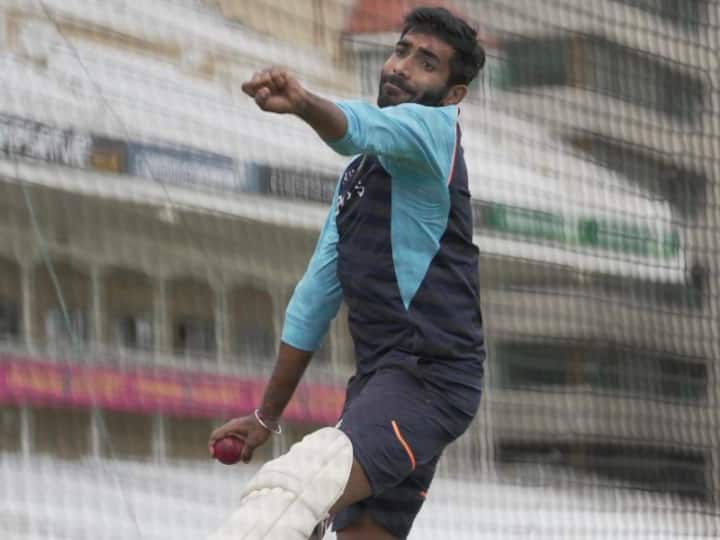 India vs England Test Series BCCI Shares Pic Of Jasprit Bumrah Wearing Pads During Practice Session In Nets Bumrah Bowling With Pads? Indian Pacer's Unique Practice Session Puzzles Netizens