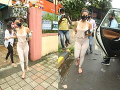 दोस्तों संग पार्टी के बाद आज जिम में स्पॉट हुईं Malaika Arora, स्किनी आउटफिट में दिखाया टोन्ड फिगर