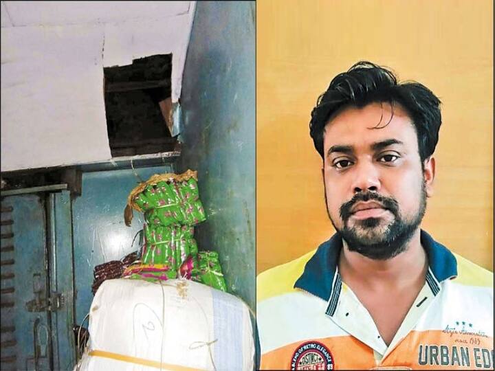 north indian robber arrest after 2 years of navjeevan express robbery ரயிலில் துளையிட்டு புடவைகள் கொள்ளை; 2 ஆண்டுகளுக்குப் பின் குற்றவாளி கைது!