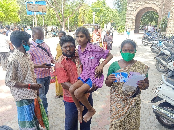 மதுரை: மகளை காப்பாற்றுங்கள்  - இளம் பெண்ணை கையில் தூக்கிவந்த தந்தை!