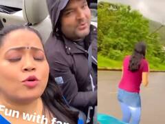 Video: कपिल शर्मा और भारती सिंह ने चलती सड़क पर गाया बचपन का प्यार सॉन्ग, डर के भाग गई फैन