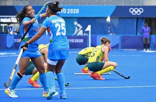 Tokyo Olympics 2020 Live Indian Women Hockey Team Winning Pics India