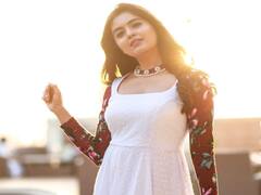 Actress Amritha pics | சுடிதார் அணிந்து வந்த சொர்க்கமே - அமிர்தா போட்டோஷூட்