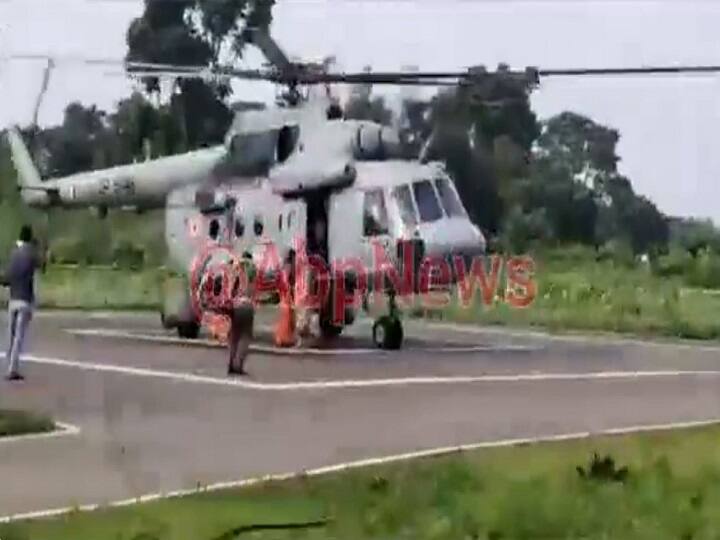 IAF helicopters and NDRF rescued 9 people in Bengal, Khankul, Hooghly affected by floods ann बाढ़-बारिश से बेहाल बंगाल, खानकुल, हुगली में वायुसेना के हेलिकॉप्टर और NDRF ने 9 लोगों को बचाया