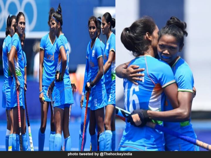 India Win Quarter Final Against Australia Tokyo 2020 Day 10 enter semi final historic win womens hockey Hockey, India Enters Semi-Final: भारतीय महिला हॉकी संघानं रचला इतिहास, दिग्गज ऑस्ट्रेलियाला नमवत उपांत्य फेरीत प्रवेश 