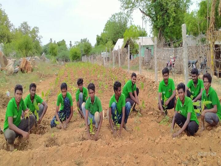 Gaja Cyclone Recovery Volunteers planting trees in the delta areas affected by Gaja cyclone Gaja Cyclone Recovery: ‛கஜா’ பிடுங்கி எறிந்த மரங்கள்... மீண்டும் துளிர்க்க வைக்கும் முயற்சி!
