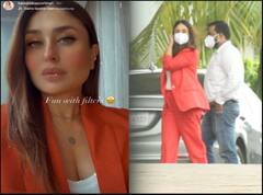 ਲੇਡੀ ਬੌਸ ਅਵਤਾਰ 'ਚ ਛਾਈ ਕਰੀਨਾ ਕਪੂਰ, ਰੈੱਡ ਪੇਂਟਸੂਟ ਪਾ ਕੇ ਸਟਨਿੰਗ ਲੁੱਕ 'ਚ ਸ਼ੂਟ 'ਤੇ ਪਹੁੰਚੀ