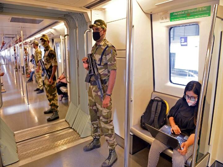 CISF Depolys More Personnel & Double-Layered Frisking Before Independence Day Double-Layered Frisking, Extensive CISF Deployment At Select Delhi Metro Stations Ahead I-Day