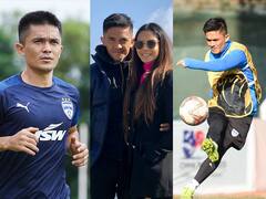 PHOTO : रोनाल्डो, मेस्सीनंतर सर्वाधिक गोल करण्याची किमया करणारा सुनिल छेत्री