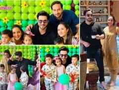 IN PICS: Aly Goni Celebrates His Sister’s Kids’ Birthday In Jammu With Ladylove Jasmin Bhasin
