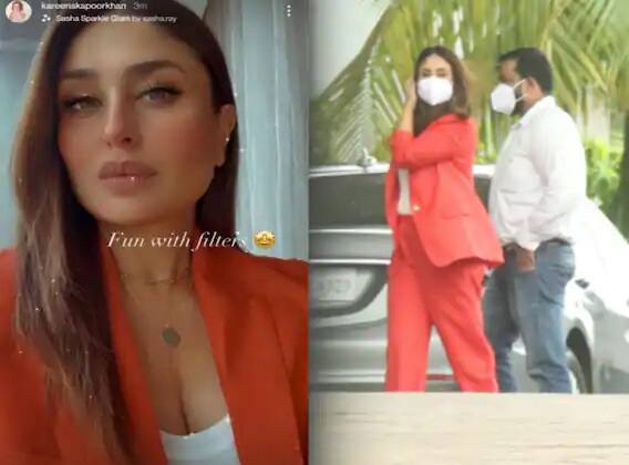 મુંબઇઃ બૉલીવુડ એક્ટ્રેસ કરિના કપૂર ખાને (Kareena Kapoor) નવા વીકની શરૂઆત સ્ટાઇલમાં કરી છે, તાજેતરમાં જ તેને મુંબઇમાં ક્લાસી અવતારમાં જોવામાં આવી, કરિના એક ફાઇવસ્ટાર હૉટલની બહાર બેસ્ટ લૂકમાં સ્પૉટ થઇ.
