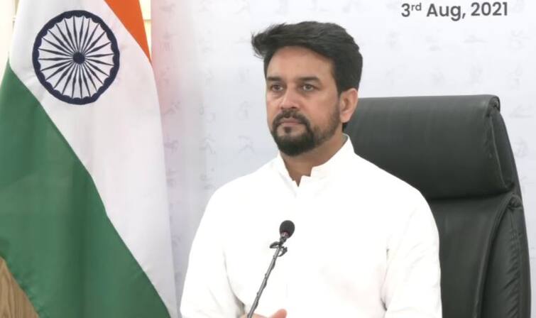 Anurag Thakur launches official theme song in support of Team India for the 2020 Tokyo Paralympics Tokyo Paralympics Update: મંત્રી અનુરાગ ઠાકુરે  ટોક્યો પેરાલિમ્પિક્સ માટે  ટીમ ઇન્ડિયાના સમર્થનમાં  થીમ સોંગ લોન્ચ કર્યું