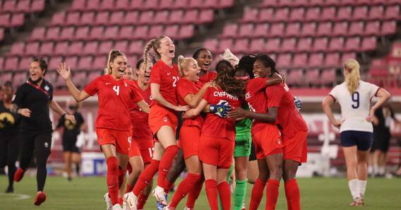 Tokyo Olympics ਚ Canada ਦੀ Women Football Team ਨੇ  ਸਿਰਜਿਆ ਇਤਿਹਾਸ