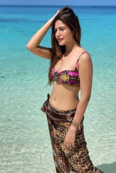 IN PICS: TV DIVA Surbhi Chandna Sets Internet On Fire With Stunning Beach Clicks From Maldives Vacation