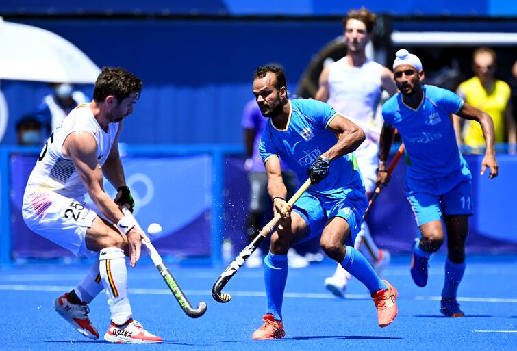 India vs Belgium Hockey Match India loses 2-5 semi final Tokyo Olympic 2020 to play bronze medal match India vs Belgium, Hockey Semi-Final: పురుషుల హాకీలో తడబడిన భారత్.. పసిడి ఆశలు గల్లంతు... కాంస్యం కోసం ఆగస్టు 5న ఆఖరి పోరు