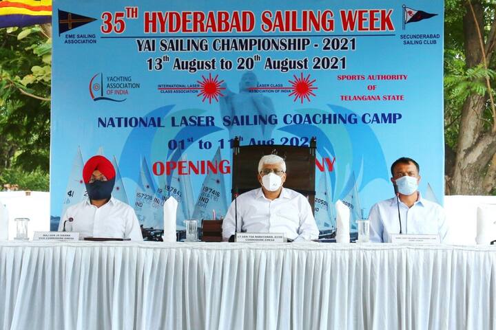 లేజర్ నేషనల్ కోచింగ్ క్యాంప్ ను అధికారులు ప్రారంభించారు.