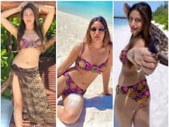 IN PICS: TV DIVA Surbhi Chandna Sets Internet On Fire With Stunning Beach Clicks From Maldives Vacation
