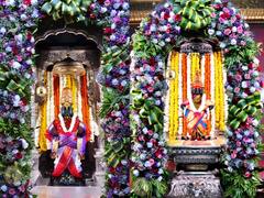 Kamika Ekadashi : आज कामिका एकादशी... विठुराया अन् रुक्मिणीमातेच्या मंदिराला आकर्षक सजावट, पाहा फोटो