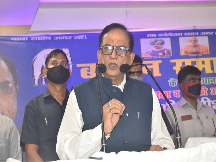 UP Election 2022: Satish Chandra Mishra said- BSP will fight alone UP Election 2022: सतीश चंद्र मिश्रा बोले- BSP अकेले लड़ेगी चुनाव, तीसरे मोर्चे को लेकर दिया बड़ा बयान