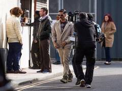 Actor Akshay Kumar pics | அக்‌ஷய் குமார் ‛பெல் பாட்டம்’ ஷூட்டிங் போட்டோஸ்!